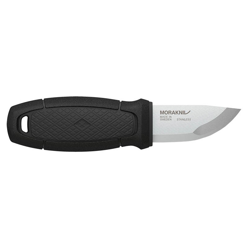 ELDRIS NOIR - LAME INOX 59MM - MANCHE POLYMERE - ETUI POLYMERE