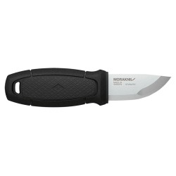 ELDRIS NOIR - LAME INOX 59MM - MANCHE POLYMERE - ETUI POLYMERE