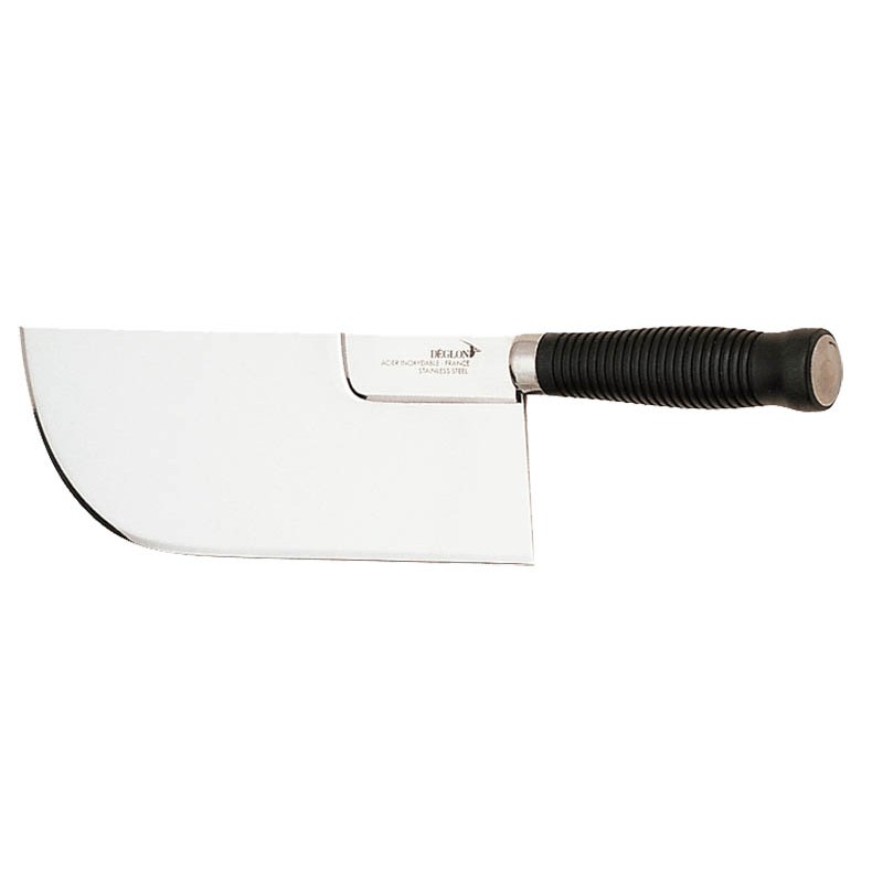 FEUILLE DE BOUCHER DROITIER - LAME 240MM - MANCHE THERMO-PLASTIQUE