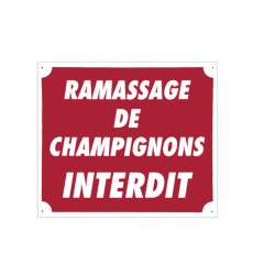 panneau ''ramassage de...
