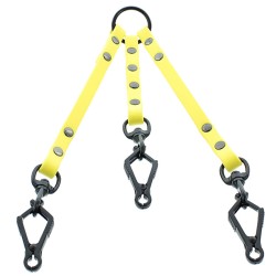 ACCOUPLE 3 CHIENS PLATE PVC...