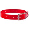 COLLIER POUR CHIEN 2,5 CM EN POLYURETHANE - COUNTRY COLLIER ROUGE