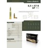 CARTOUCHES S&B 33070 CAL.6,5X57R SP