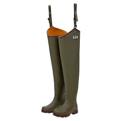 flex rubber hip wader