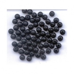 PERLES NOIRES 6 MM -...