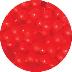 perle balais fluo rouge