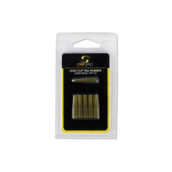 lead clip tail rubber cam x10