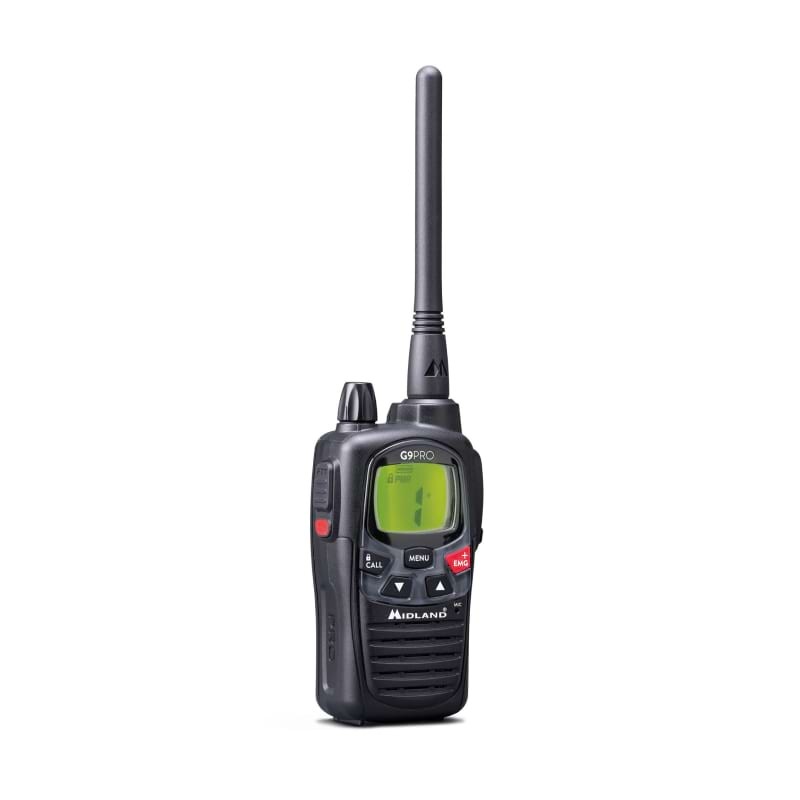 TALKIE-WALKIE MIDLAND G9 PRO + OREILLETTE TALKIE-WALKIE G9