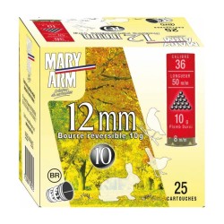 Cartouches MARY ARM 12 mm -...