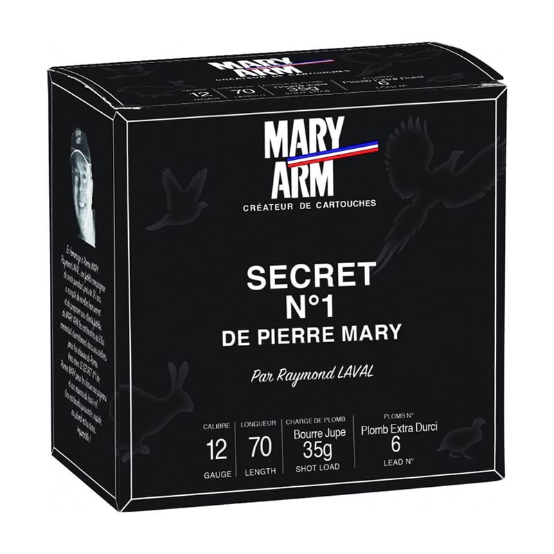 Cartouches MARY ARM Secret 1 - BJ - cal.12