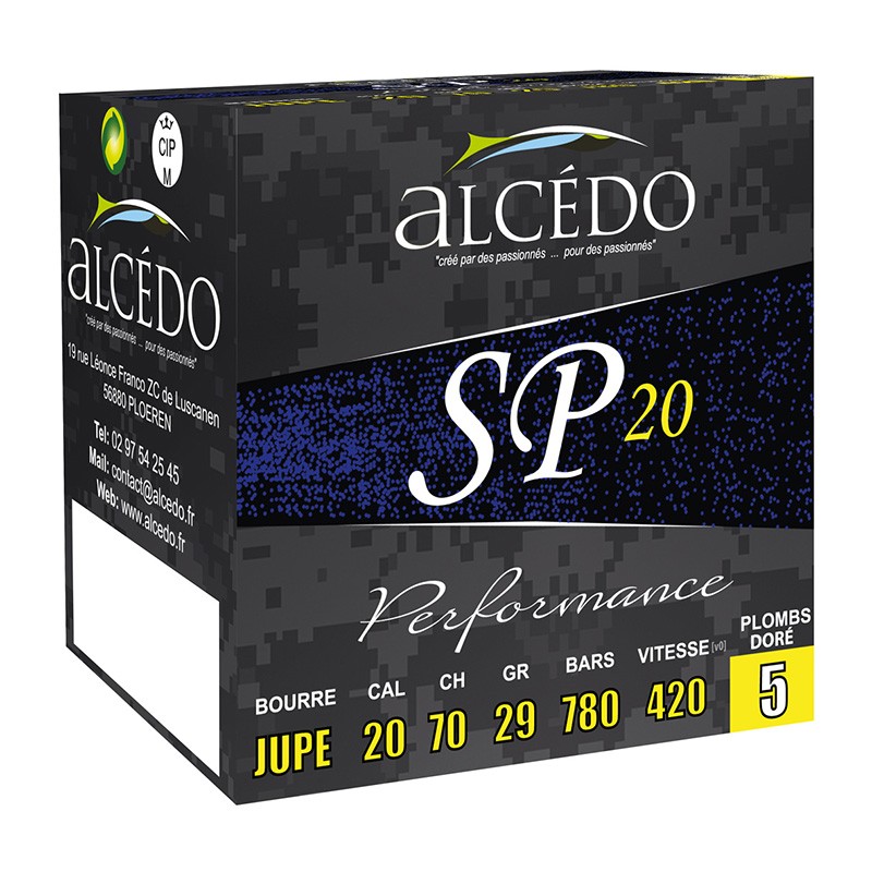 Cartouches ALCEDO SP20 - BJ - cal.20