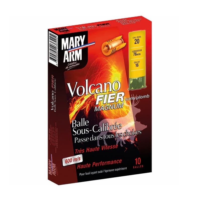 Cartouches MARY ARM Volcano Fier - BJ - cal.20