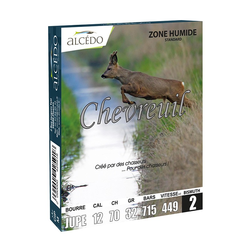 Cartouches ALCEDO Chevreuil Standard - cal.12
